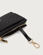 Tommy Hilfiger портфейл дамски от имитация на кожа черен AW0AW19166