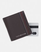 Tommy Hilfiger Портфейл мъжки от кожа кафяв AM0AM14230