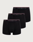 Tommy Hilfiger прилепнали боксерки мъжки от памук с еластан черни UM0UM03974