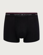 Tommy Hilfiger прилепнали боксерки мъжки от памук с еластан черни UM0UM03974