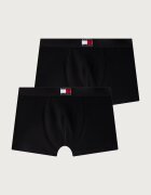 Tommy Hilfiger прилепнали боксерки за деца от памук с еластан 2 броя черни UB0UB00608