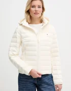 Tommy Hilfiger пухено яке дамско бежово WW0WW47753