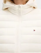 Tommy Hilfiger пухено яке дамско бежово WW0WW47753
