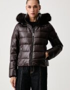 Tommy Hilfiger пухено яке дамско кафяво WW0WW51516