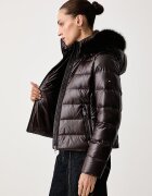 Tommy Hilfiger пухено яке дамско кафяво WW0WW51516