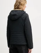 Tommy Hilfiger Пухено яке с две лица в черно преходен модел WW0WW47754