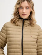 Tommy Hilfiger Пухено яке с две лица в черно преходен модел WW0WW47754