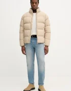 Tommy Hilfiger Пухено яке в бежово зимен модел MW0MW40615