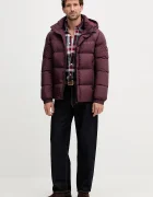 Tommy Hilfiger Пухено яке в бордо зимен модел MW0MW40613