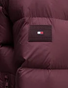Tommy Hilfiger Пухено яке в бордо зимен модел MW0MW40613