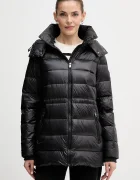 Tommy Hilfiger Пухено яке в черно преходен модел WW0WW47355