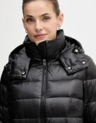 Tommy Hilfiger Пухено яке в черно преходен модел WW0WW47355