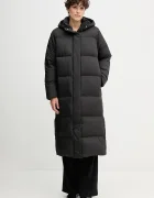 Tommy Hilfiger Пухено яке в черно зимен модел WW0WW46536