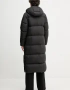 Tommy Hilfiger Пухено яке в черно зимен модел WW0WW46536