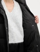 Tommy Hilfiger Пухено яке в черно зимен модел WW0WW46536