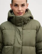 Tommy Hilfiger Пухено яке в зелено зимен модел WW0WW46535