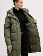 Tommy Hilfiger Пухено яке в зелено зимен модел WW0WW46535