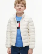Tommy Hilfiger пухено яке за деца бяло KS0KS00652