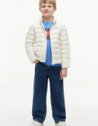 Tommy Hilfiger пухено яке за деца бяло KS0KS00652