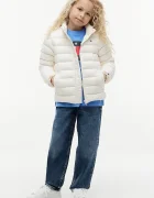 Tommy Hilfiger пухено яке за деца бяло KS0KS00652