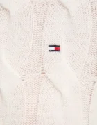 Tommy Hilfiger пуловер дамски от вълна бежов WW0WW43586
