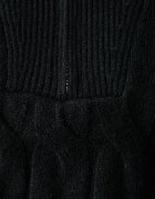 Tommy Hilfiger пуловер дамски от вълна черен WW0WW46425