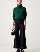 Tommy Hilfiger пуловер дамски от вълна зелен WW0WW46791