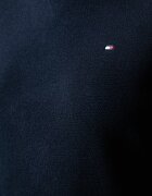 Tommy Hilfiger пуловер дамски с памук тъмносин WW0WW50107