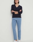 Tommy Hilfiger Пуловер дамски в тъмносиньо от лека материя WW0WW42049