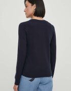 Tommy Hilfiger Пуловер дамски в тъмносиньо от лека материя WW0WW42049