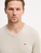Tommy Hilfiger пуловер мъжки от памук бежов MW0MW14745