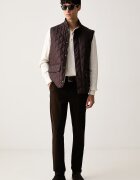 Tommy Hilfiger пуловер мъжки от памук бежов MW0MW41955