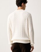 Tommy Hilfiger пуловер мъжки от памук бежов MW0MW41955