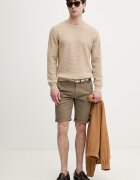 Tommy Hilfiger пуловер мъжки от памук бежов MW0MW42799