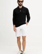 Tommy Hilfiger пуловер мъжки от памук черен MW0MW42916
