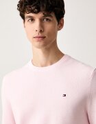 Tommy Hilfiger пуловер мъжки от памук розов MW0MW36347