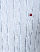 Tommy Hilfiger пуловер мъжки от памук син MW0MW33132