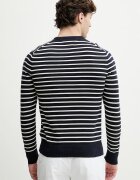 Tommy Hilfiger пуловер мъжки от памук тъмносин MW0MW39999