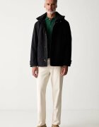 Tommy Hilfiger пуловер мъжки от памук зелен MW0MW41955