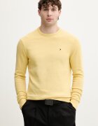 Tommy Hilfiger пуловер мъжки от памук жълт MW0MW39999