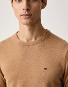 Tommy Hilfiger пуловер мъжки с добавен кашмир бежов MW0MW28046