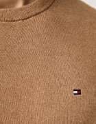 Tommy Hilfiger пуловер мъжки с добавен кашмир бежов MW0MW28046