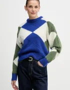 Tommy Hilfiger Пуловер от алпака в синьо WW0WW47464