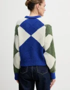 Tommy Hilfiger Пуловер от алпака в синьо WW0WW47464