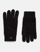 Tommy Hilfiger ръкавици мъжки с кашмир черни AM0AM12845