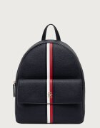 Tommy Hilfiger раница дамска от имитация на кожа тъмносиня AW0AW19335
