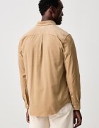 Tommy Hilfiger риза мъжка от джинс бежова MW0MW40486