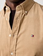 Tommy Hilfiger риза мъжка от джинс бежова MW0MW40486
