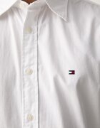 Tommy Hilfiger риза мъжка от памук бяла MW0MW40460
