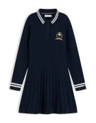Tommy Hilfiger рокля от памук x Peanuts тъмносиня KG0KG09610